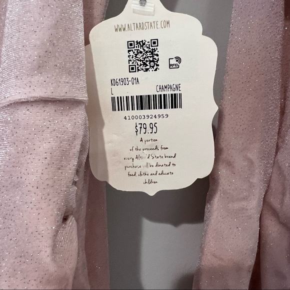 Altar’d State Samantha Dress CreamNWT - Picture 4 of 7